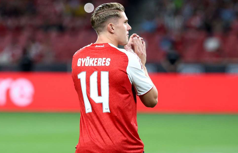 Gyokeres mất điểm trên thị trường sau chuỗi ngày khó khăn ở Arsenal